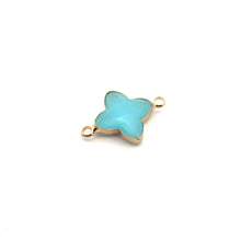 Gold star charm SKU#3103blue