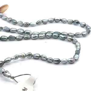 Tahitian keshi pearl strand, 100% natural, SKU#Keshi40