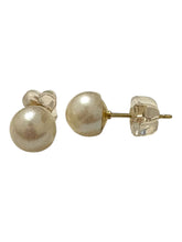 Japanese akoya pearl studs, 14KGF, SKU#Jakoya2