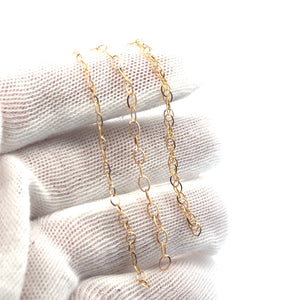 3.25x3.5mm Oval Triangular Chain, 14k Gold Filled, Sku#SM1331