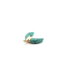Turquoise half moon charm SKU#M2700