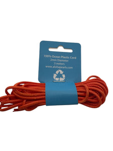 100% Recycled Ocean Plastic Cord 2mm