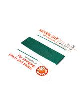 Green Bead Cord - Perlseide