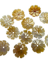 Yellow flower Mother Of Pearl, SKU#M4627