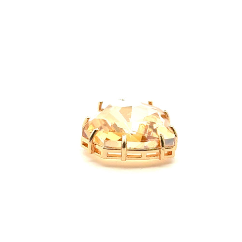 Gorgeous gold plated charm SKU#M3146lightbrown