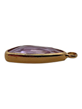 Princess purple crystal charm, SKU#M3104Ppurple