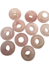 Dyed Pink Donut Jade Beads, Sku#BG82