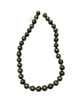 Tahitian pearl strand, 100% natural, SKU#TPS245