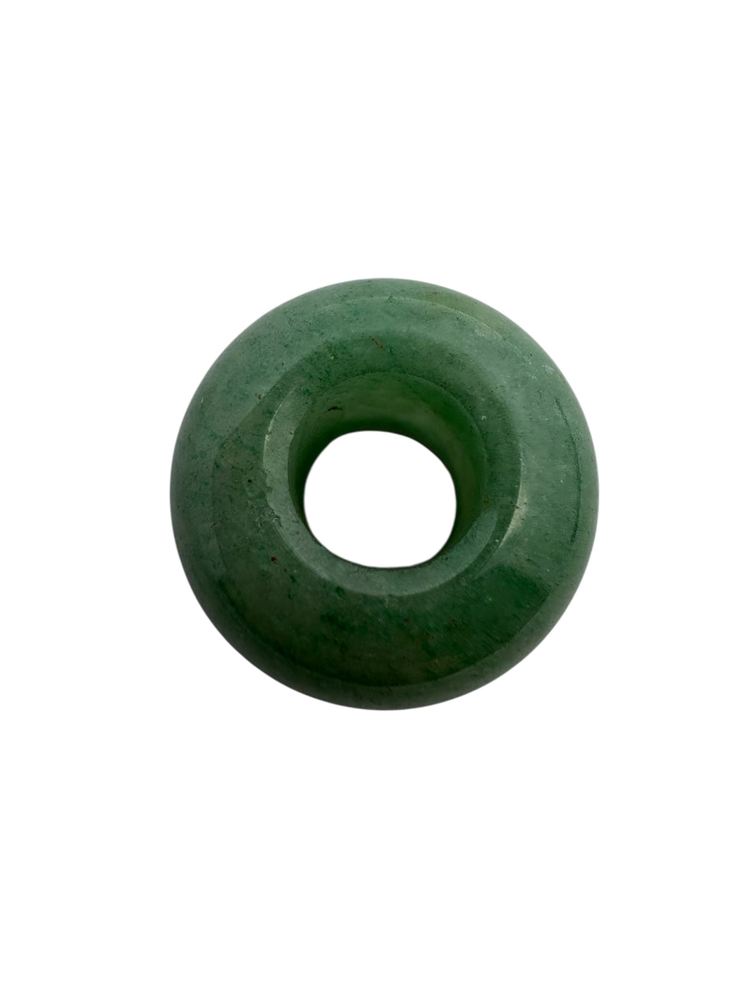 Natural Donut Jade Beads, Sku#BG71