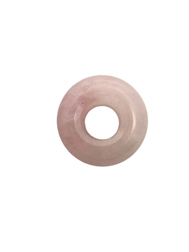 Dyed Pink Donut Jade Beads, Sku#BG82