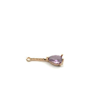 Diamond charm SKU#M3131Laveder