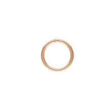 22ga Closed Jump Ring 0.64x6mm, 14k Gold Filled, Sterling Silver, 14k Rose Gold Filled#4004442C