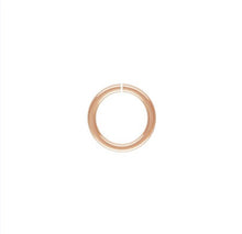 22ga Open Jump Ring 0.64x5mm, 14k Gold Filled, Sterling Silver, 14k Rose Gold Filled, #4004452