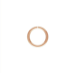 22ga Open Jump Ring 0.64x5mm, 14k Gold Filled, Sterling Silver, 14k Rose Gold Filled, #4004452