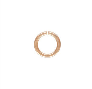 20.5ga Open Jump ring 0.76x6mm, 14k Gold Filled, Sterling Silver, 14k Rose Gold Filled, #4004472