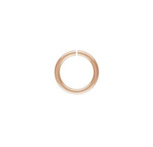20.5ga Open Jump Ring 0.76x6mm, 14k Gold Filled, Sterling Silver, 14k Rose Gold Filled, #4004481