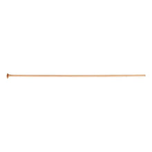 24ga Headpin .50x1.5" .060" Head, 14k Gold Filled, Sterling Silver, 14k Rose Gold Filled, #4005377