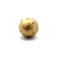 13mm Solid gold bead clasp with diamonds, SKU#A103M-L4