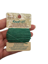 Waxed Brazilian Cord.
