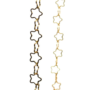 14KGF 7.99mm unique star chain, SKU#SM1419