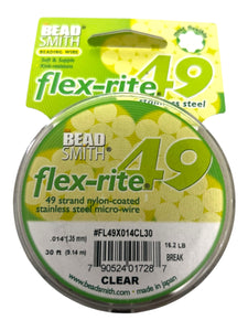Flex-Rite 49 Strand Stainless Steel Wire .014"