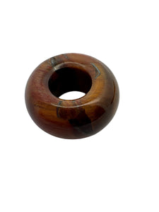 Tiger Eye Donut Jade Beads, Sku#BG70