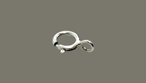 14K solid white gold claw, SKU#12-75-191