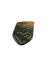 Tiki carved mother of pearl, SKU#M3775