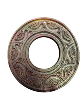 Round carved mother of pearl, SKU#M2338
