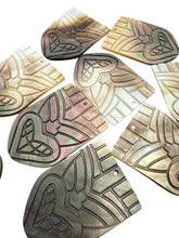 Tiki carved mother of pearl, SKU#M3775