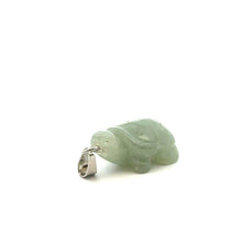Turtle shaped aventurine pendant SKU#M2184