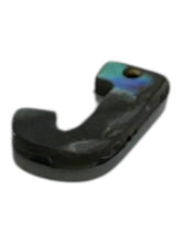 Abalone MOP letter pendant “J”