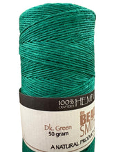 50gm Green Hemp Twine, SKU#HEMP10DG