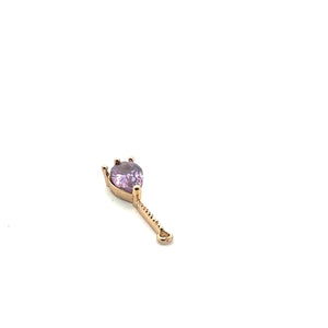 Diamond charm SKU#M3131Laveder