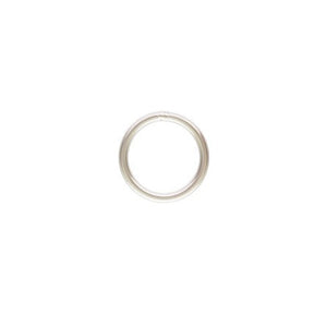 22ga Closed Jump Ring 0.64x6mm, 14k Gold Filled, Sterling Silver, 14k Rose Gold Filled#4004442C