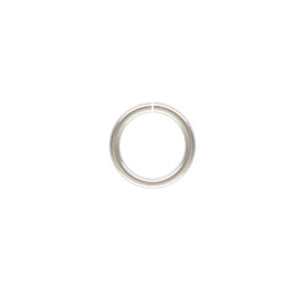 20.5ga Open Jump Ring 0.76x6mm, 14k Gold Filled, Sterling Silver, 14k Rose Gold Filled, #4004481