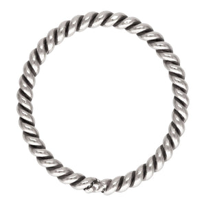 20.5ga Twisted Jump Ring 0.76x8mm, 14k Gold Filled, Sterling Silver, #4004487CT