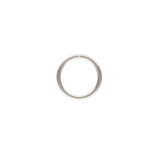 20.5ga Open Jump Ring 0.76x8mm, 14k Gold Filled, Sterling Silver, #4004487