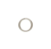 19ga Open Jump Ring 0.89x6mm, 14k Gold Filled, Sterling Silver, #4004510