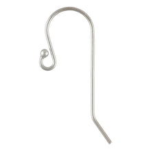 Ball End Ear Wire 12.0x25.0mm (0.66mm),  14k gold filled.  #4006394