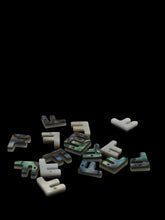 Mother Of Pearl Initials Pendants “F”