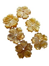 Carved MOP, tear drop shape mother of pearl. SKU#M4682Y