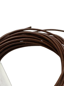 Brown Greek Leather Cord 1.5MM