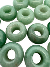 Natural Donut Jade Beads, Sku#BG71