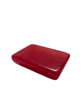 Ruby jade bead, SKU#M875