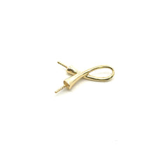 Gold plated double peg bail, SKU#M3726G