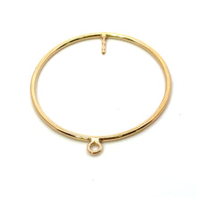 14KGF round drop W/ Peg, SKU#4003525P