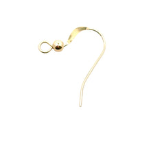 Ear Wire Flat with bead, SKU#4006409