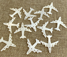 Mother of Pearl Airplane Charm Sku#M599