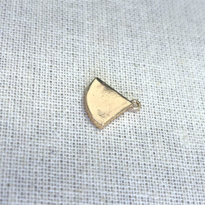 Triangle Charm, Gold Plated, M4419